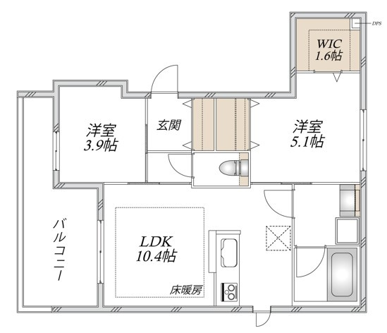 【間取り】 | 仮）祖師谷3丁目メゾン