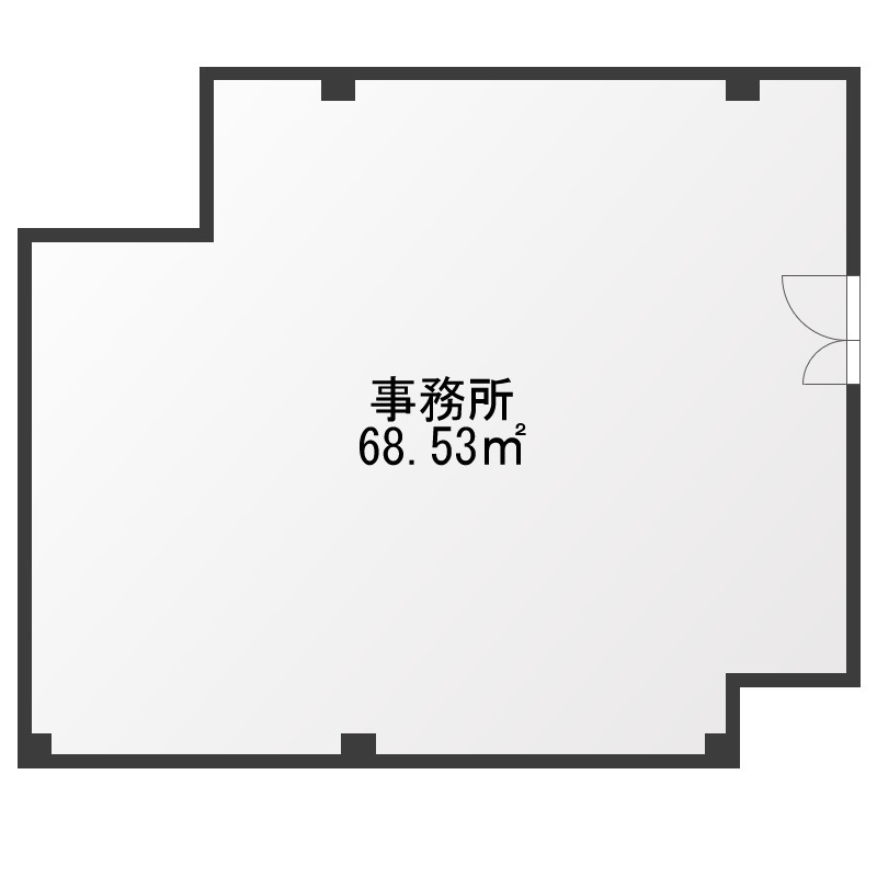 山形ZAOインター前ビルの間取り