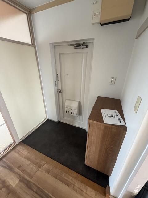 カーム北柏の玄関|シンプルで使いやすい玄関です