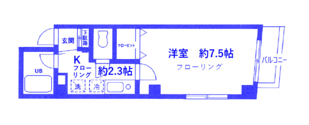 アイビーコートの間取り