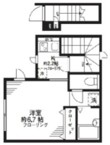 ＨＩＬＬ’Ｓ　Ｍの間取り|間取りです。