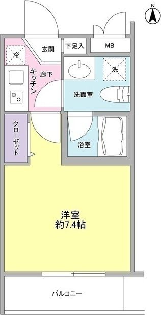 サンフラットの間取り