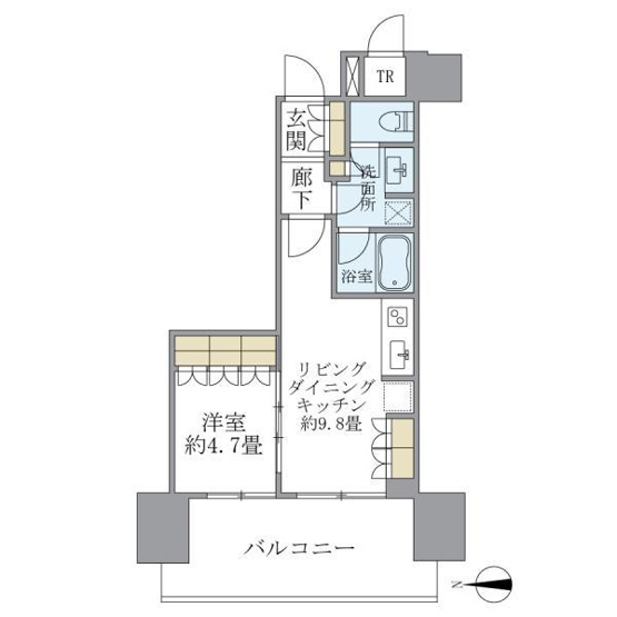 【間取り】 | ＢｒｉｌｌｉａＴｏｗｅｒ池袋