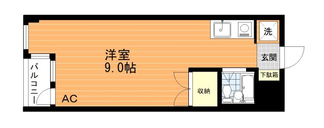 西調布シティの間取り