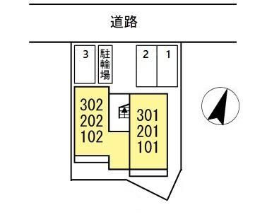 エクセレント弥富の駐車場|カースペースがあります