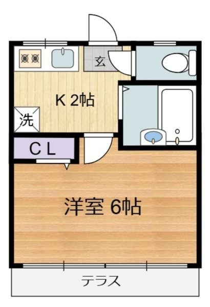 コーポ上石神井の間取り