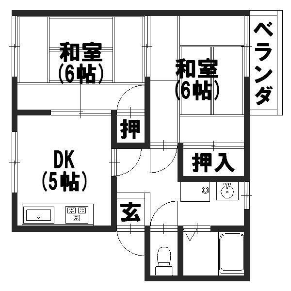 タウニィ地後の間取り