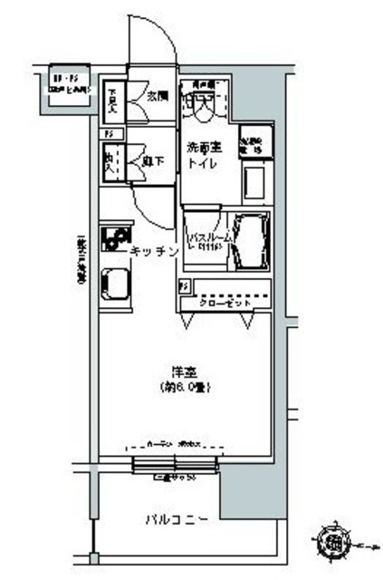 パークキューブ板橋本町の間取り