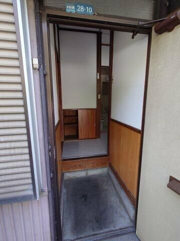 みなもと荘の玄関