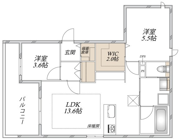 【間取り】 | 仮）祖師谷3丁目メゾン