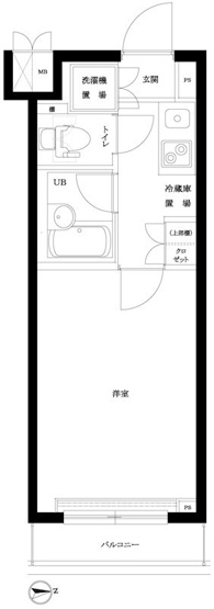 【間取り】 | ルーブル大森七番館