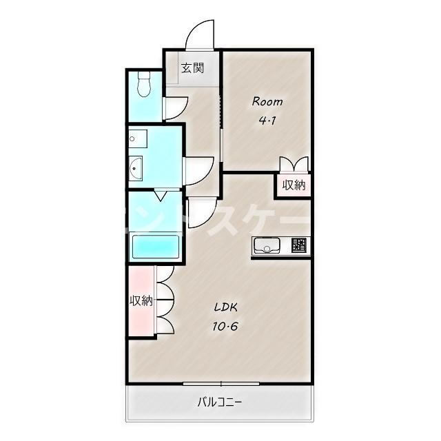 ソレイユの間取り|高崎、前橋のお部屋探しはエンドスケープまで！お客様の理想お聞かせ下さい♪