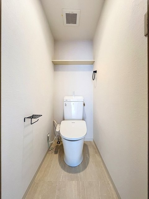 シャンテ蘭のトイレ|シンプルで使いやすいトイレです