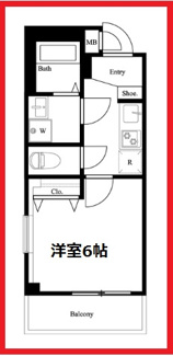 【間取り】 | ブランヴェール南千住
