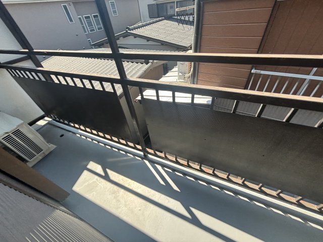 ヒューマンハイツ流山のバルコニー