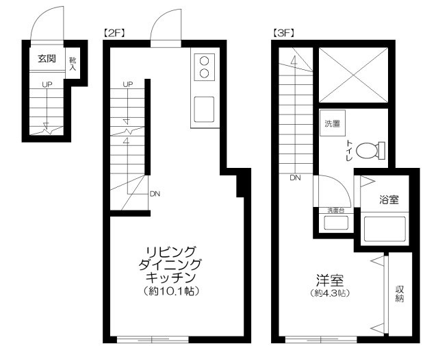 野方ＢＡＳＥの間取り