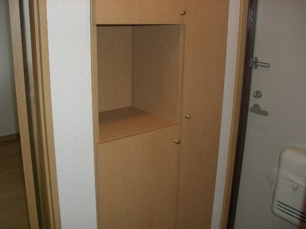 グランディール壱番館の玄関|シューズボックス付きの玄関です☆