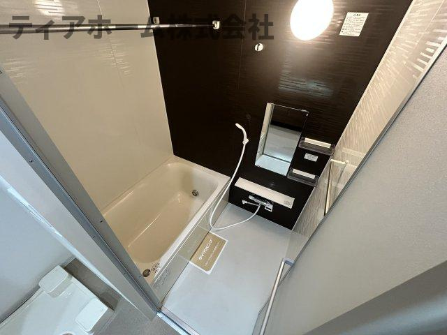 香芝市穴虫の賃貸マンションの浴室