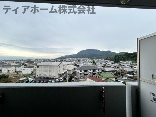 香芝市穴虫の賃貸マンションの展望