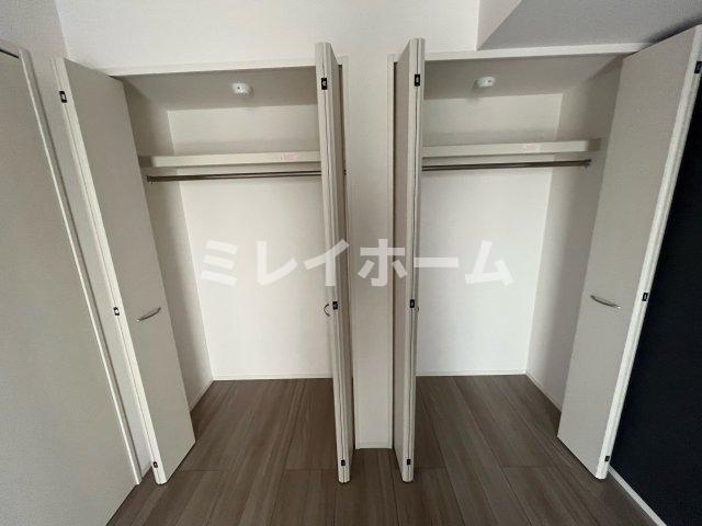 セジュール東糀谷の収納|同建物内、別のお部屋の参考写真になります。