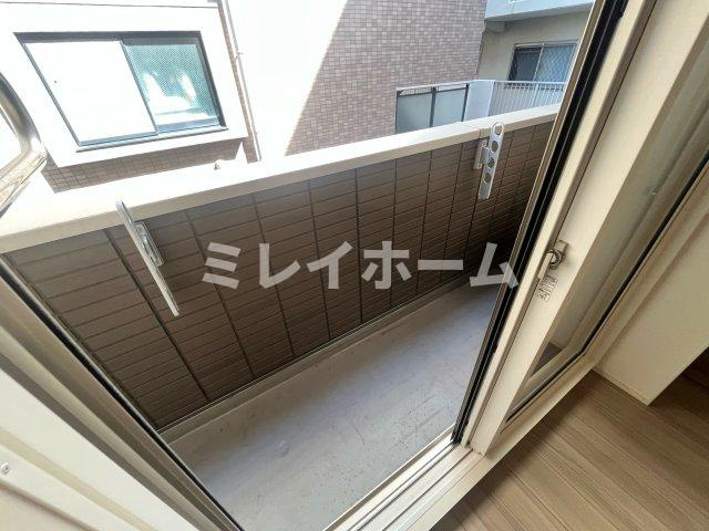 セジュール東糀谷のバルコニー|同建物内、別のお部屋の参考写真になります。