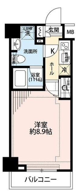 プレール・ドゥーク練馬中村橋の間取り|間取りです。