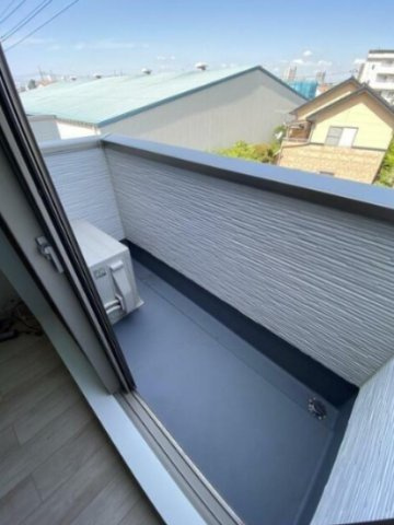 KEIAI RESIDENCE 北野のバルコニー|※同施工会社参考写真
