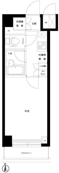 【間取り】 | ルーブル東蒲田参番館
