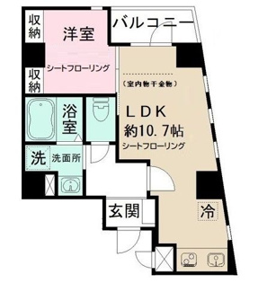 【間取り】 | ＬＥＯ六拾壱番館 | 間取りです。
