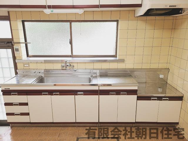 【キッチン】 | 山代町平家中古戸建 | 使いやすいキッチンです