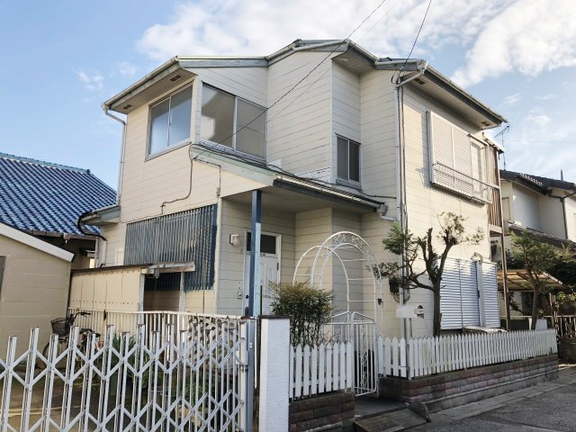 加須市南町貸家の外観