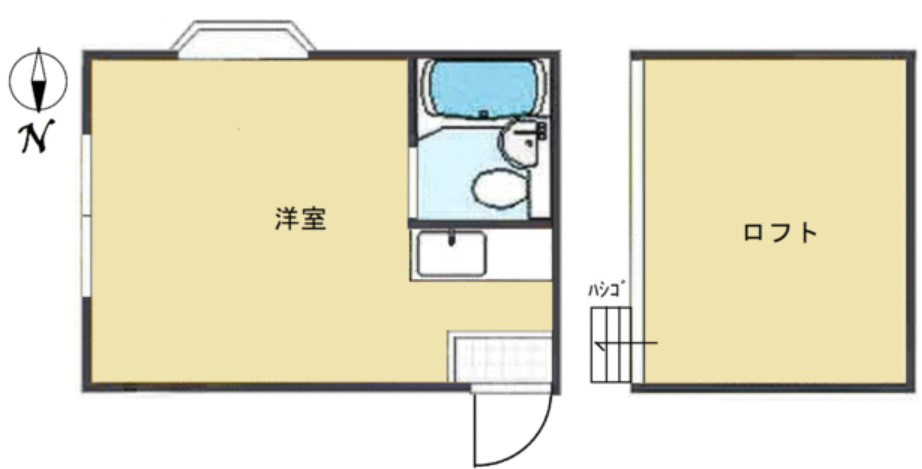 グリーンコーポパートⅠの間取り