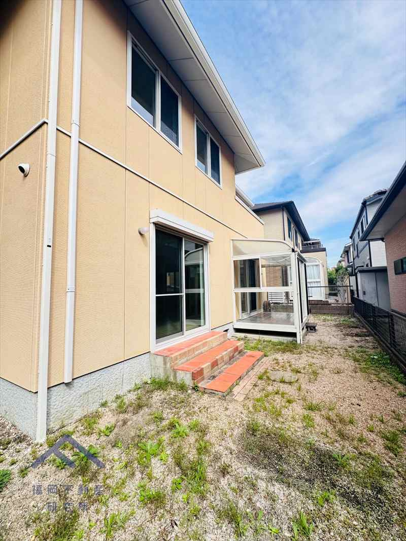西区西の丘３丁目　戸建ての庭