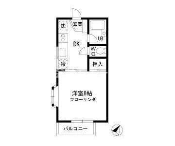 ニューメゾンＩＩの間取り
