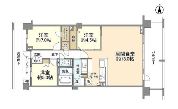 プラウドシティ元住吉の間取り|元住吉駅徒歩9分♪