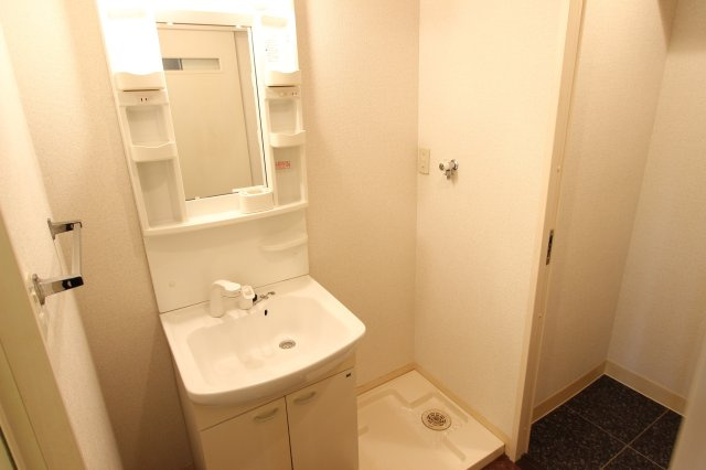 熊本市中央区桜町の賃貸マンションの独立洗面台