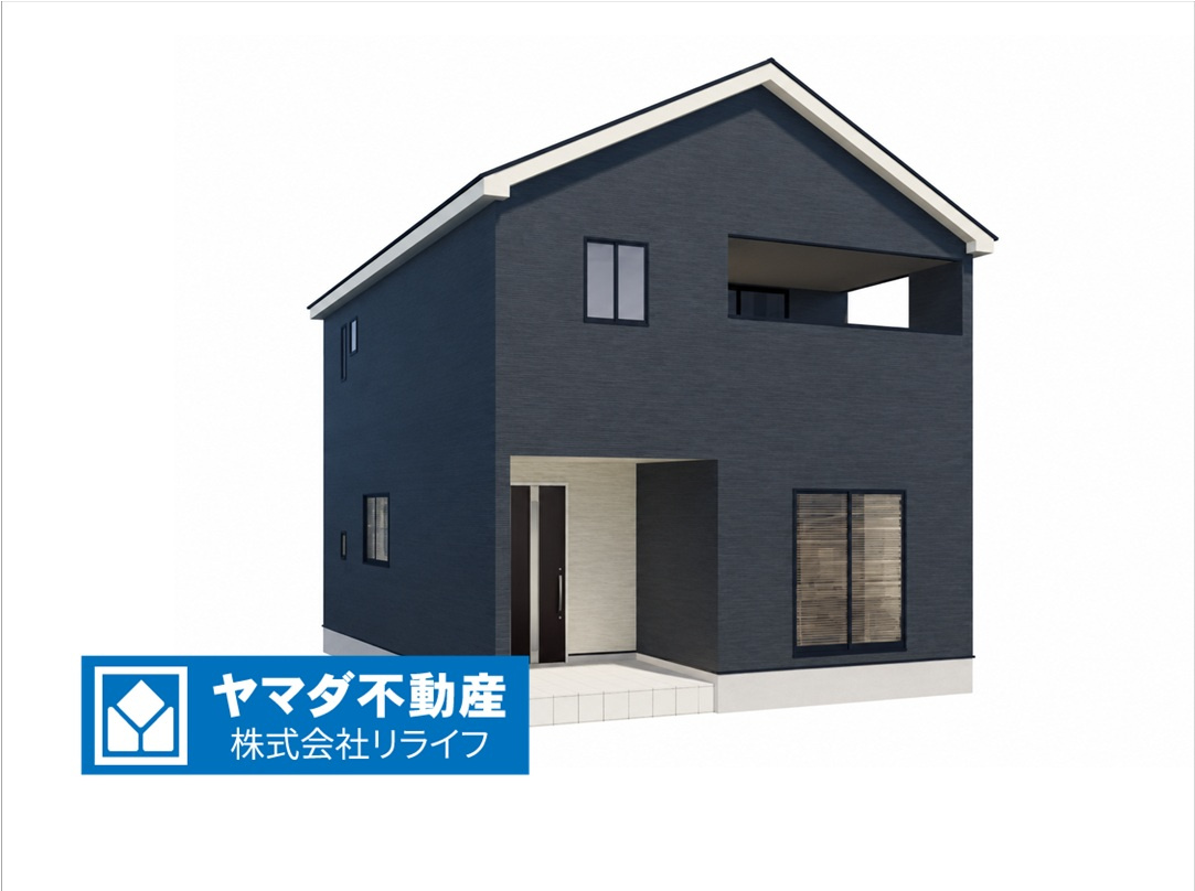 クワイエ　本巣市上真桑第４　全７区画分譲の外観|■３号棟
■YAMADA電機の　ヤマダ不動産　株式会社リライフ　大垣店■
耐震性能・制震性能を備えたおうち！
震度７の揺れに鍛えられた、建築基準法の1.5倍の壁量と制振装置（SAFE365）を完備