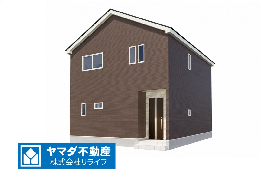 クワイエ　本巣市上真桑第４　全７区画分譲の外観|■５号棟
■YAMADA電機の　ヤマダ不動産　株式会社リライフ　大垣店■
耐震性能・制震性能を備えたおうち！
震度７の揺れに鍛えられた、建築基準法の1.5倍の壁量と制振装置（SAFE365）を完備