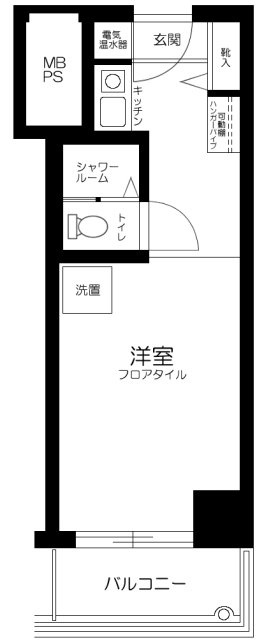 コルム目黒不動前の間取り