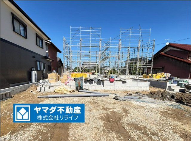 クワイエ　本巣市上真桑第４　全７区画分譲の外観|「現地（202●年●月●日）撮影」　
■外観写真　
■ヤマダ不動産　株式会社リライフ　