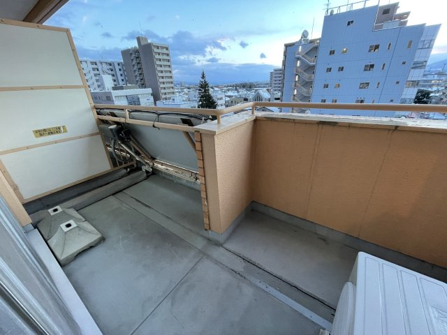パレ菜園のバルコニー