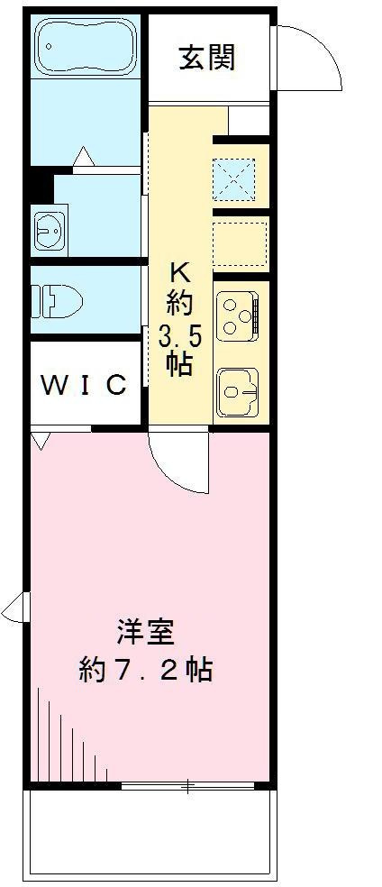 ハレルアナの間取り|間取りです。