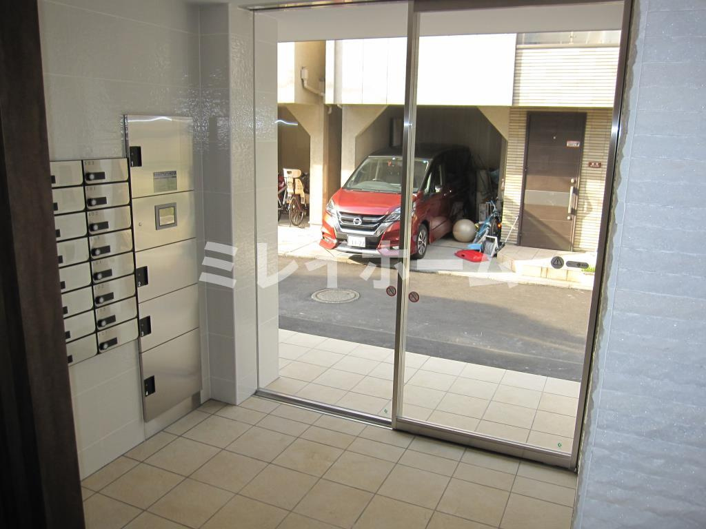 エスティム南六郷のロビー