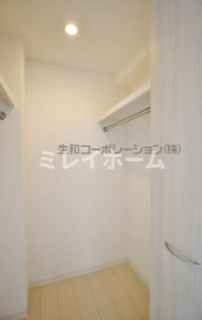 エスティム南六郷の収納
