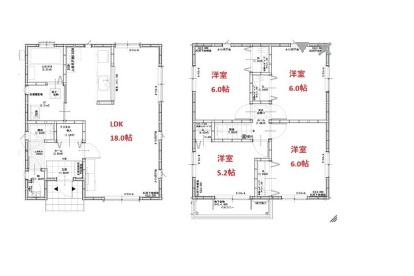 グランソフィア・アンパーロの間取り|広々4ＬＤＫ！