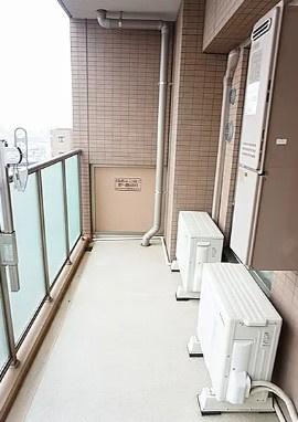 パークキューブ板橋本町のバルコニー