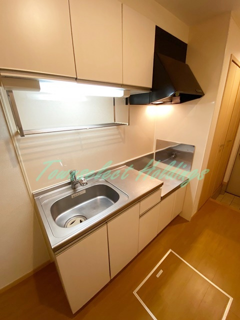鎌倉市西鎌倉１丁目のアパートのキッチン