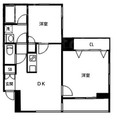 ドミール立山の間取り|間取りです。