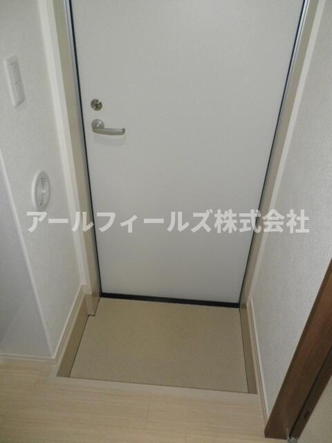 アフェット松戸の玄関
