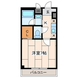 ｎｏｉｒＭＡの間取り|間取りです。